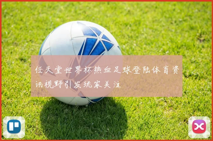 任天堂世界杯热血足球登陆体育资讯视野引发玩家关注